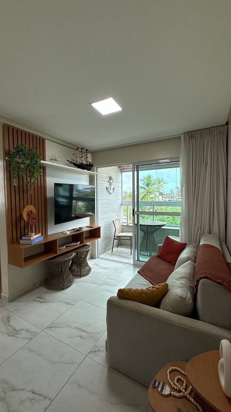 Temporada na Praia | Flat no Centro | Apto 301