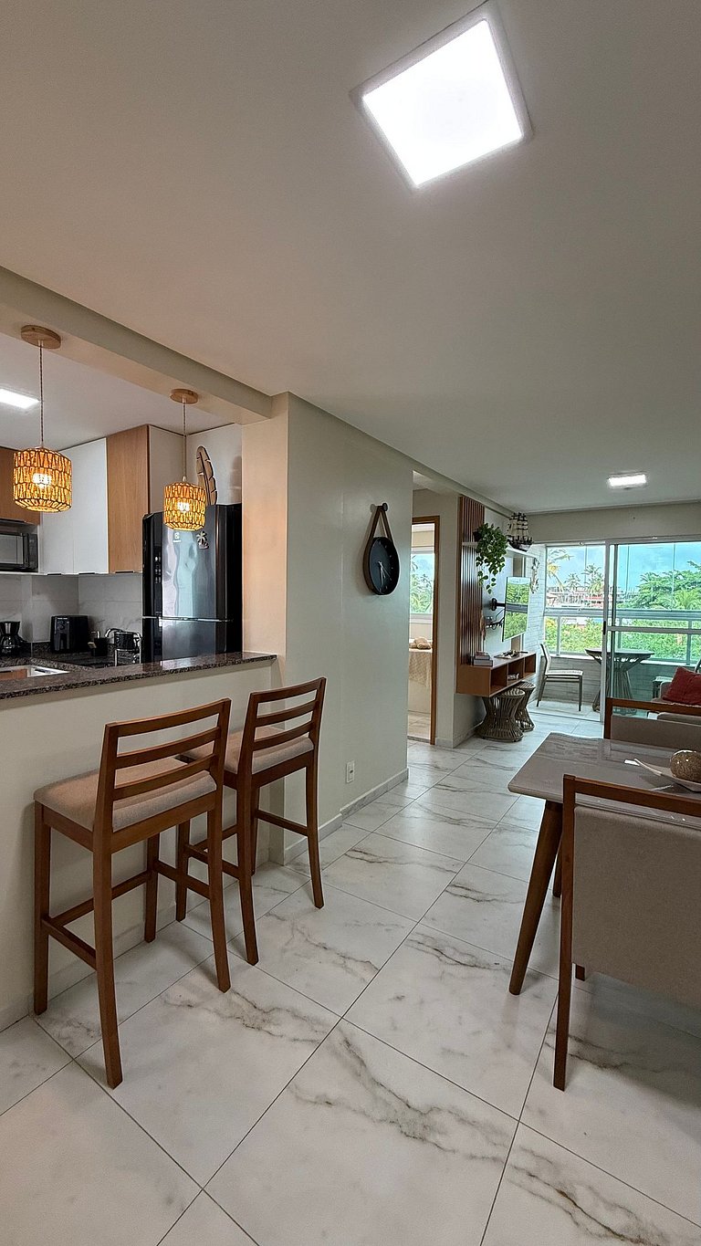 Temporada na Praia | Flat no Centro | Apto 301