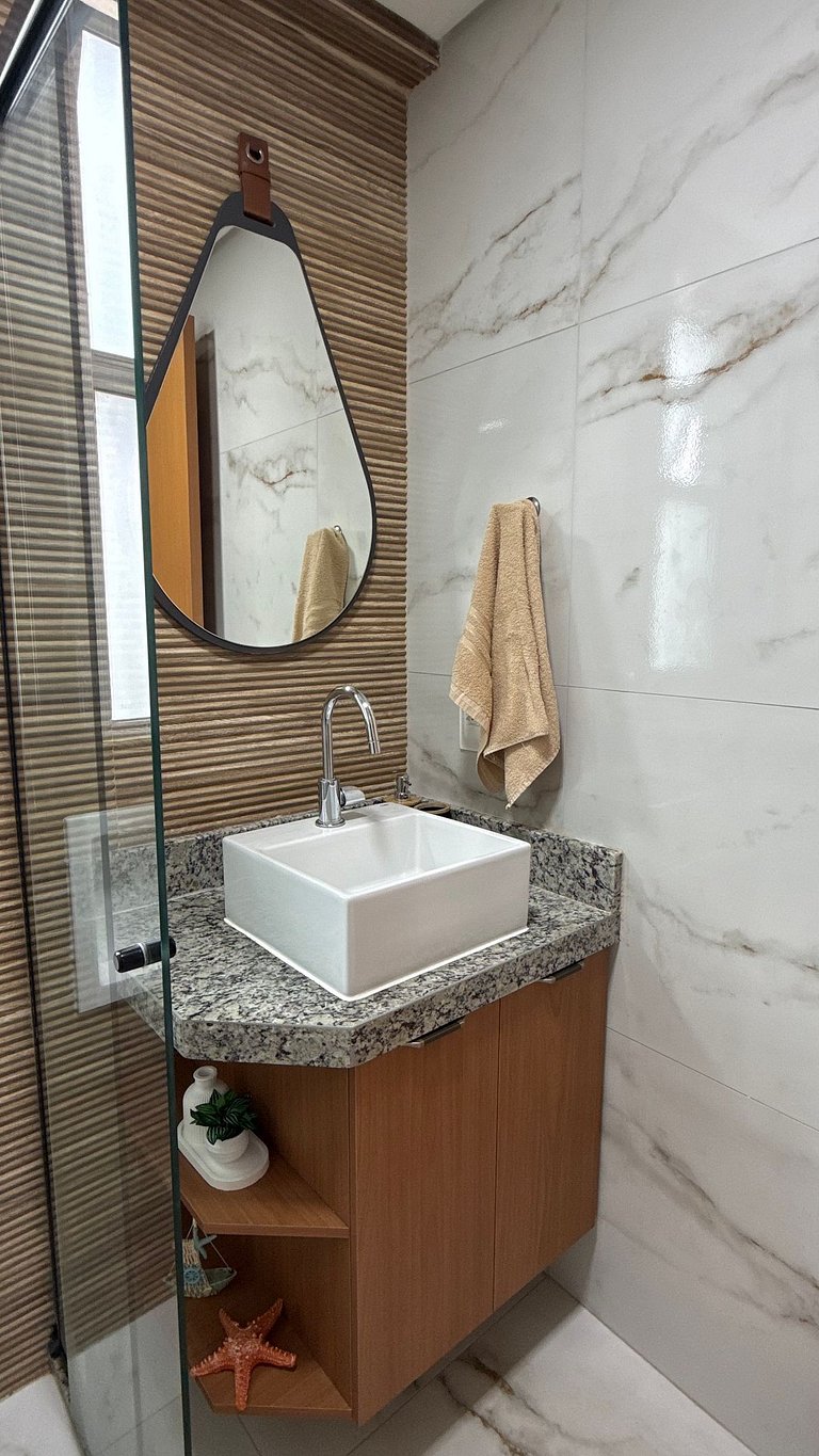 Temporada na Praia | Flat no Centro | Apto 301