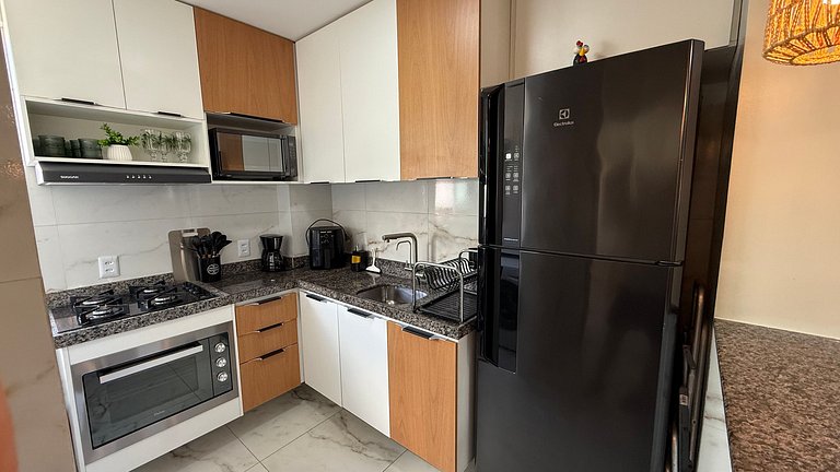 Temporada na Praia | Flat no Centro | Apto 301